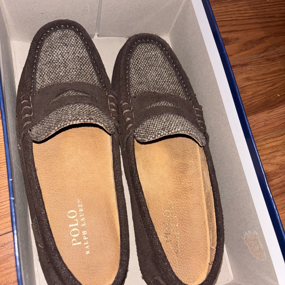Macy's Brown Loafers Slip-Ons Classic Comfort
